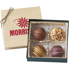 boîte cadeau de 4 truffes