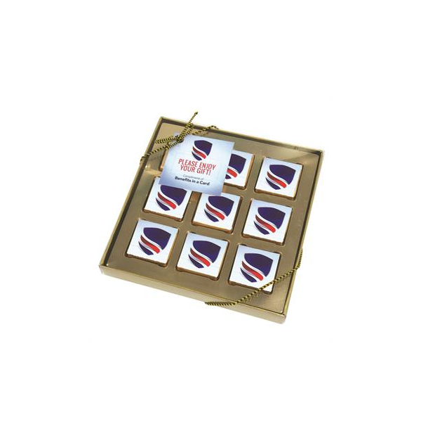 boîte cadeau de 9 chocolats 