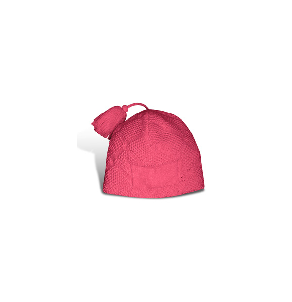 Beanie with pompom