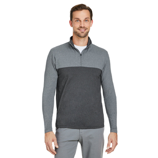 PJL-6994 2-tone 1/4 zip sweater for men