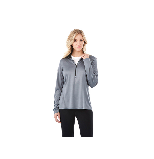 Ladies sport tech half zip