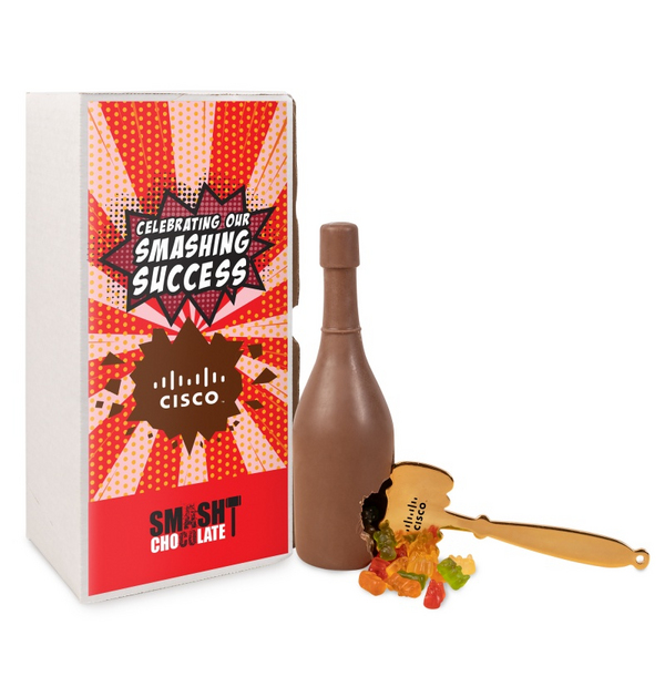 Chocolat en forme de Bouteille de champagne 