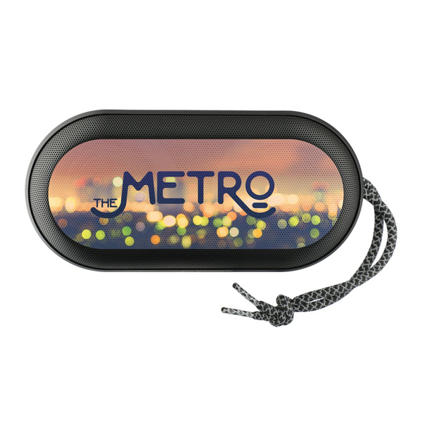 Outdoor speaker with RGB light