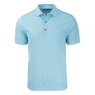 PJL-7043  Men's striped polo shirt made from recycled materials