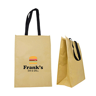 PJL-6751 Kraft paper grocery bag