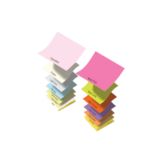 PJL-460 tablette style post-it 3 po x 3 po 